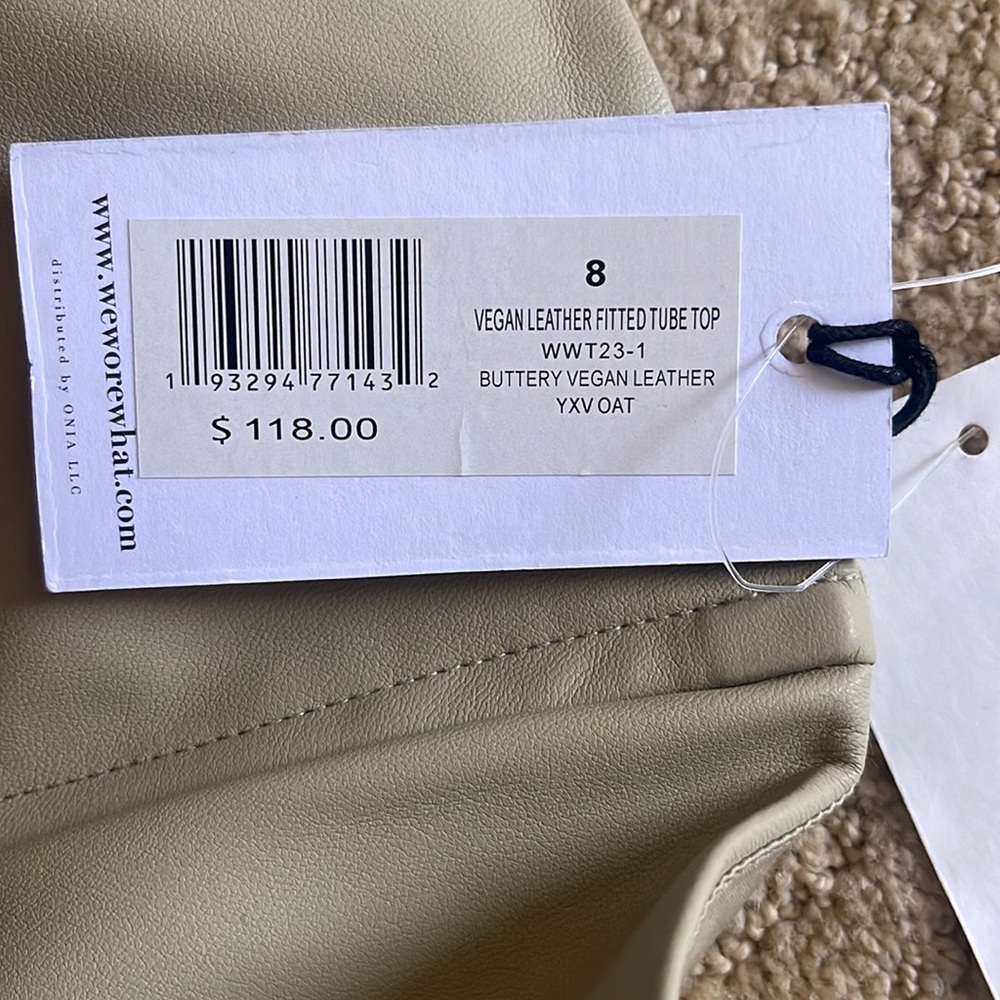 WeWoreWhat Size 8 Tube Top - Picture 7 of 7
